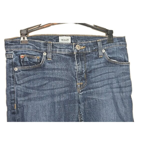 Hudson Women's Jeans Krista Super Skinny Mid Rise Slim Size 27 t13 - Picture 3 of 7